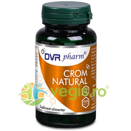 Crom Natural 30cps DVRPharm — preț și oferte