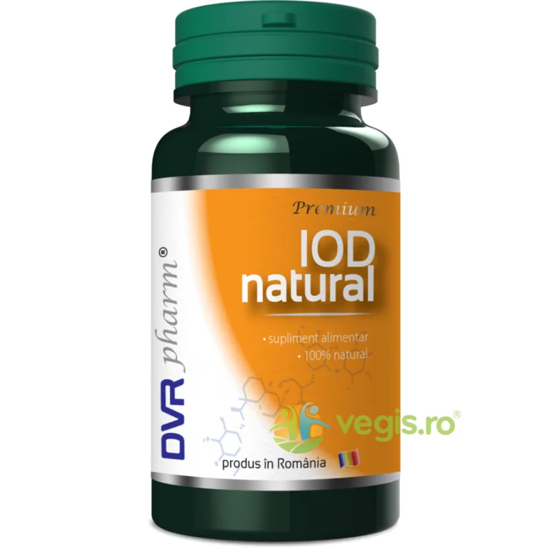 Iod Natural 30cps DVRPharm — preț și oferte