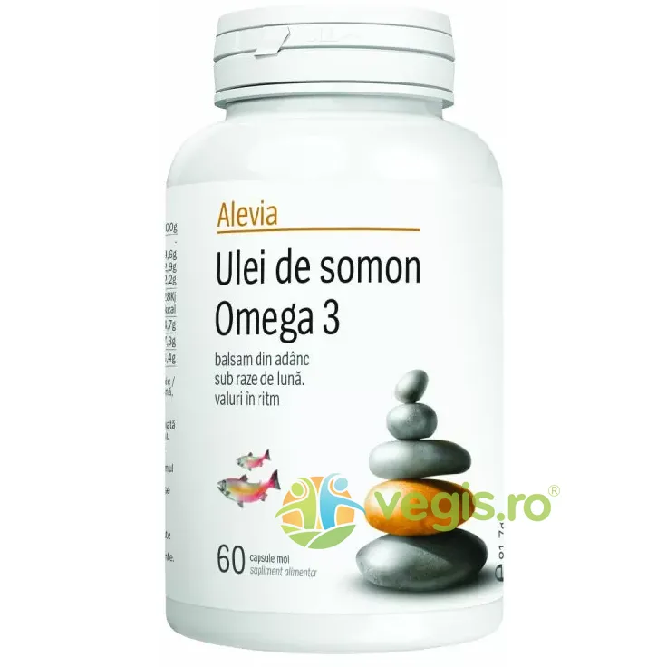 Ulei de Somon Omega 3 60cps ALEVIA — preț și oferte