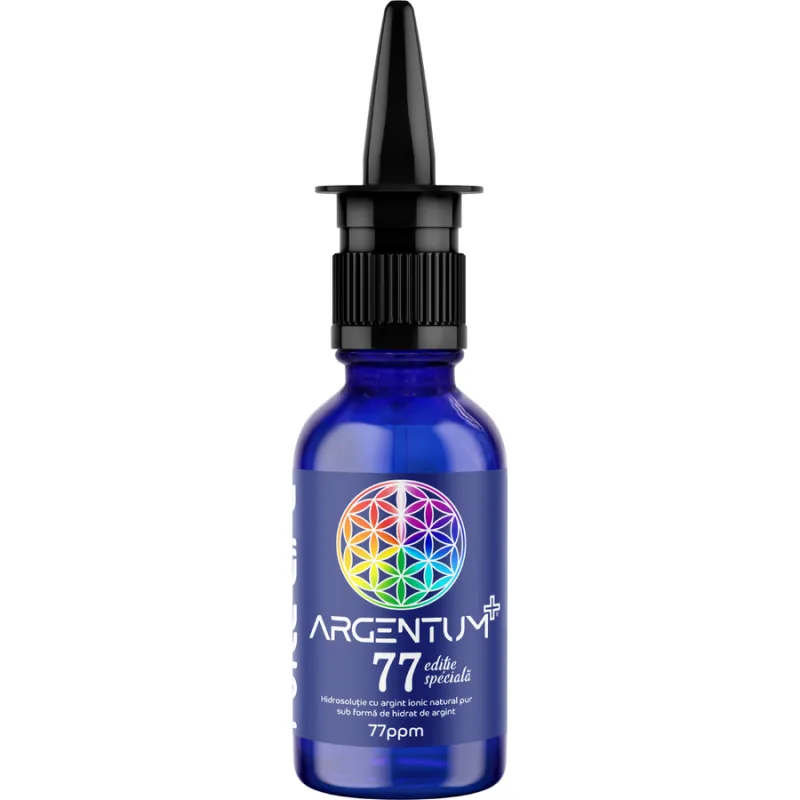 Argentum 77ppm Pulverizator Nazal 30ml PURE LIFE — preț și oferte