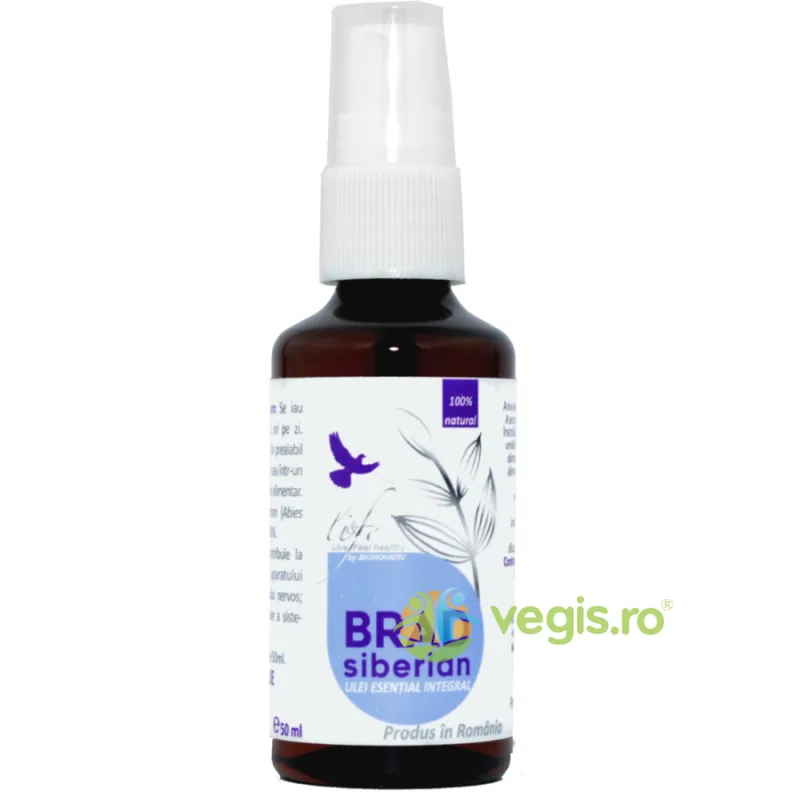 Ulei Esential de Brad Siberian cu Pulverizator 50ml BIONOVATIV — preț și oferte