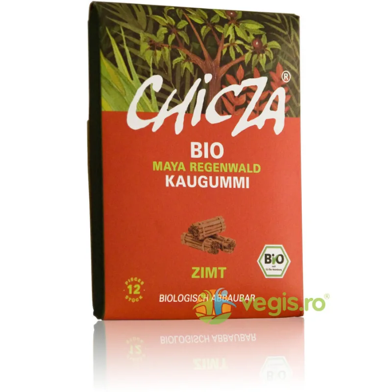 Guma de Mestecat cu Scortisoara Ecologica/Bio 30g CHICZA — preț și oferte