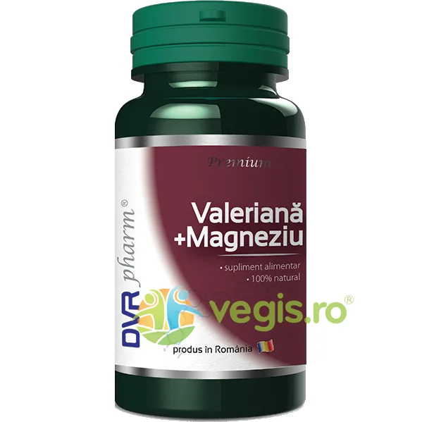Valeriana+Magneziu 30cps DVR&nbsp;PHARM — preț și oferte
