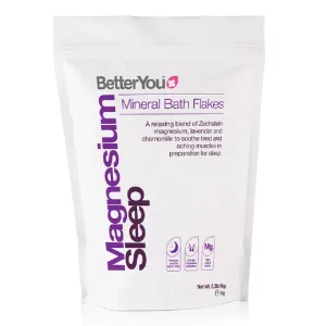Fulgi de baie cu magneziu pentru somn odihnitor, 1000 g, BetterYou