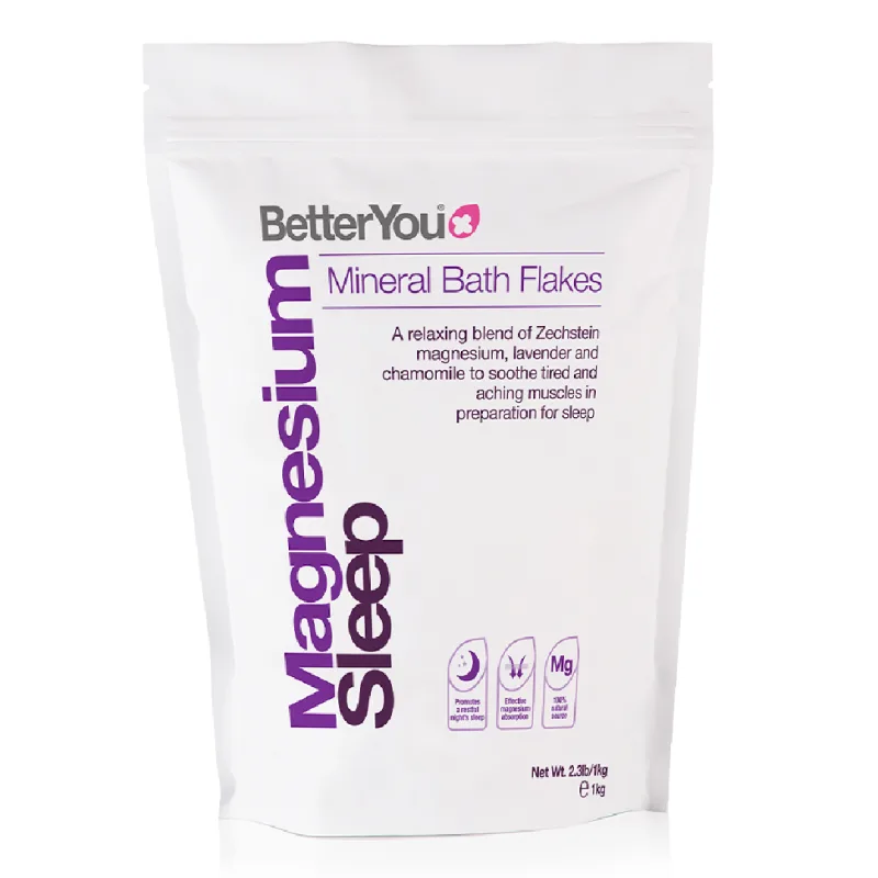 Fulgi de baie cu magneziu pentru somn odihnitor, 1000 g, BetterYou BETTER YOU — preț și oferte