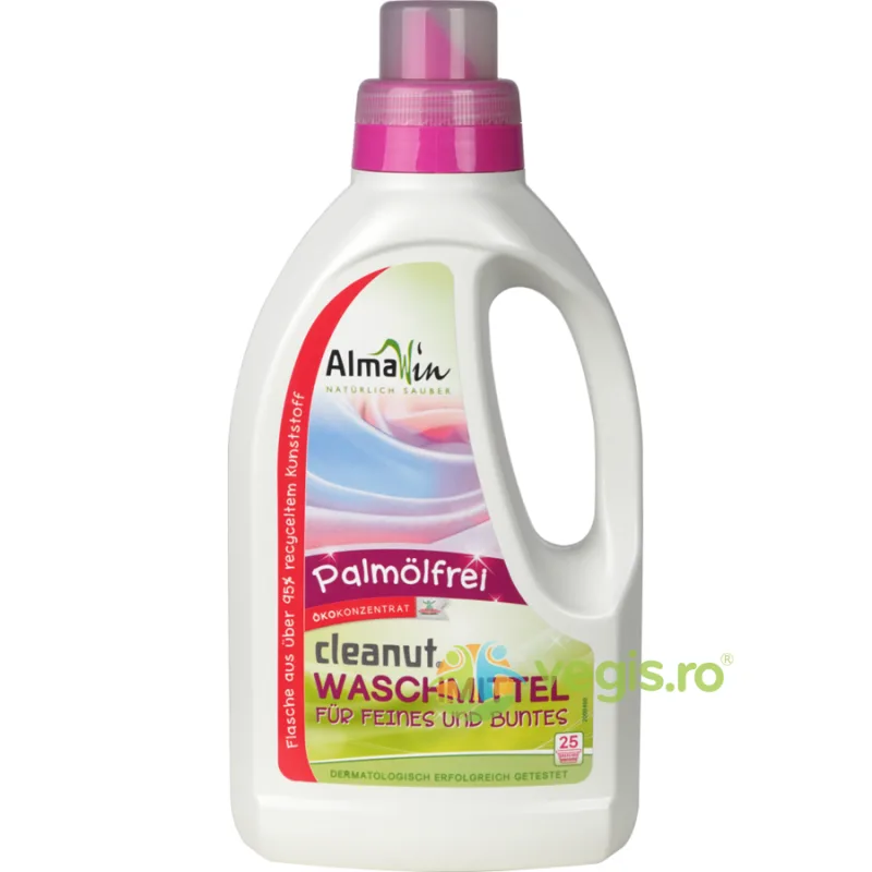 Detergent Lichid de Rufe cu Nuci de Sapun Ecologic/Bio 750ml ALMAWIN — preț și oferte