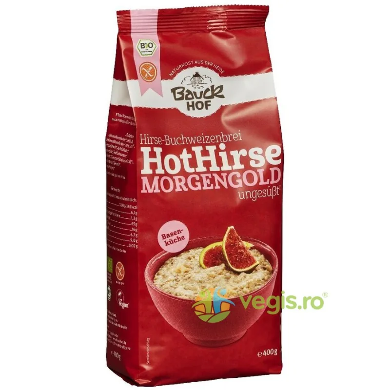 Terci de Mei si Hrisca Fara Gluten Ecologic/Bio 400g BAUCKHOF — preț și oferte