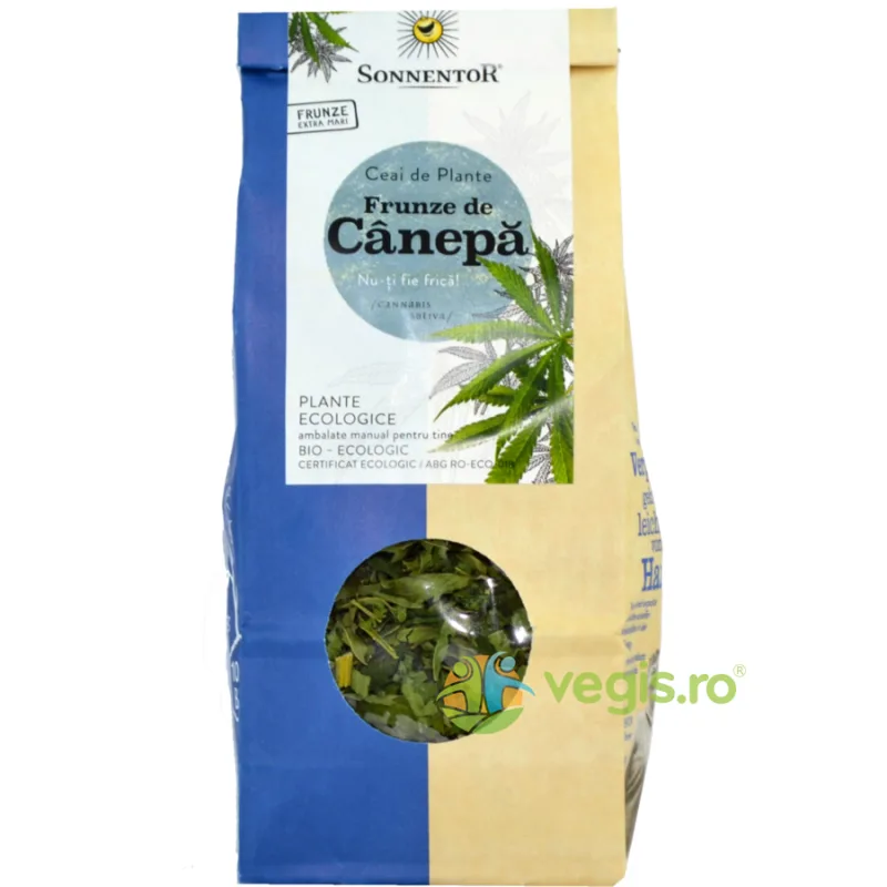Ceai Frunze de Canepa Ecologic/Bio 40g SONNENTOR — preț și oferte