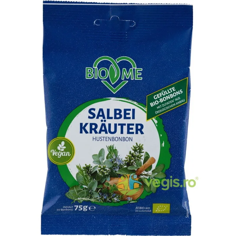Bomboane cu Salvie Ecologice/Bio 75g BIOdeta — preț și oferte