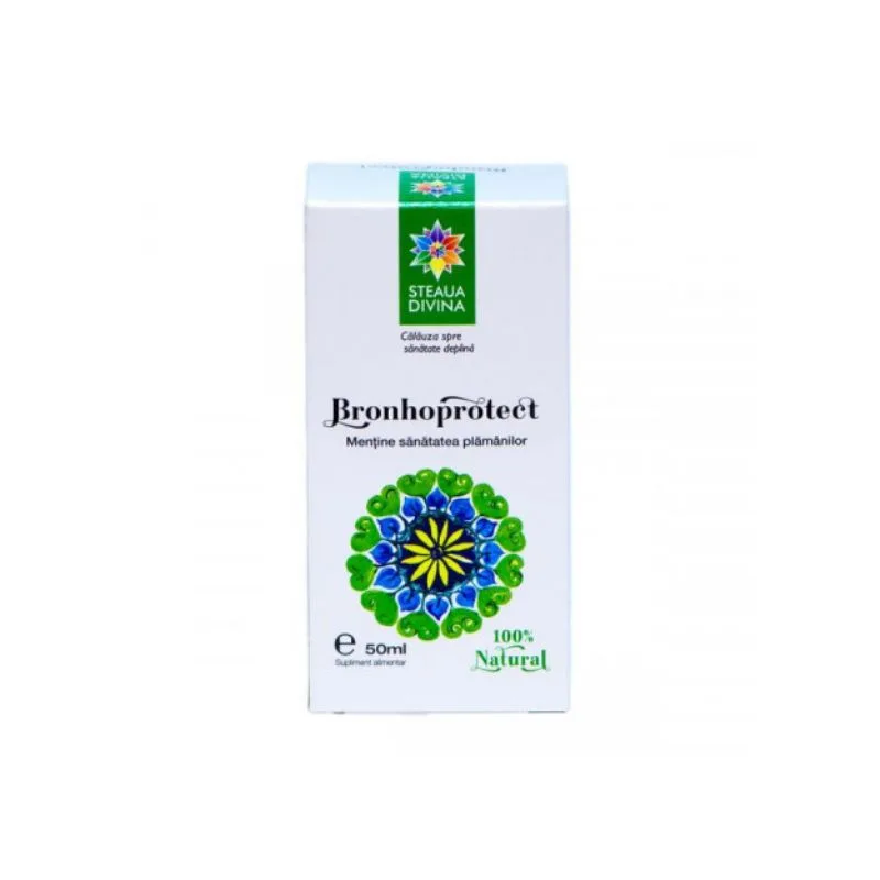 Tinctura Bronhoprotect, 50 ml, Steaua Divina — preț și oferte