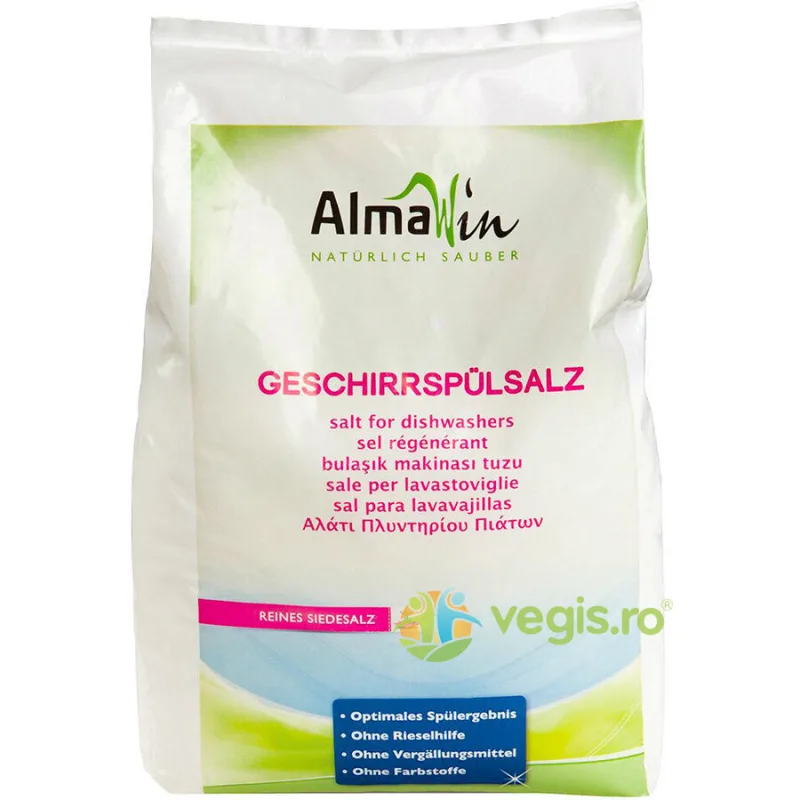 Sare Pentru Masina de Spalat Vase Ecologica/Bio 2kg ALMAWIN — preț și oferte