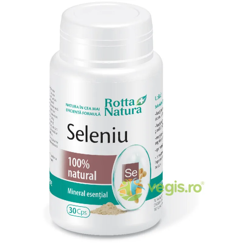 Seleniu Natural 30cps ROTTA NATURA — preț și oferte
