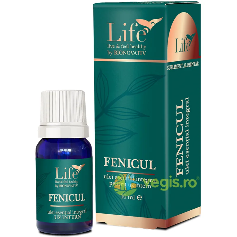 Ulei Esential de Fenicul pentru Uz Intern 10ml BIONOVATIV — preț și oferte
