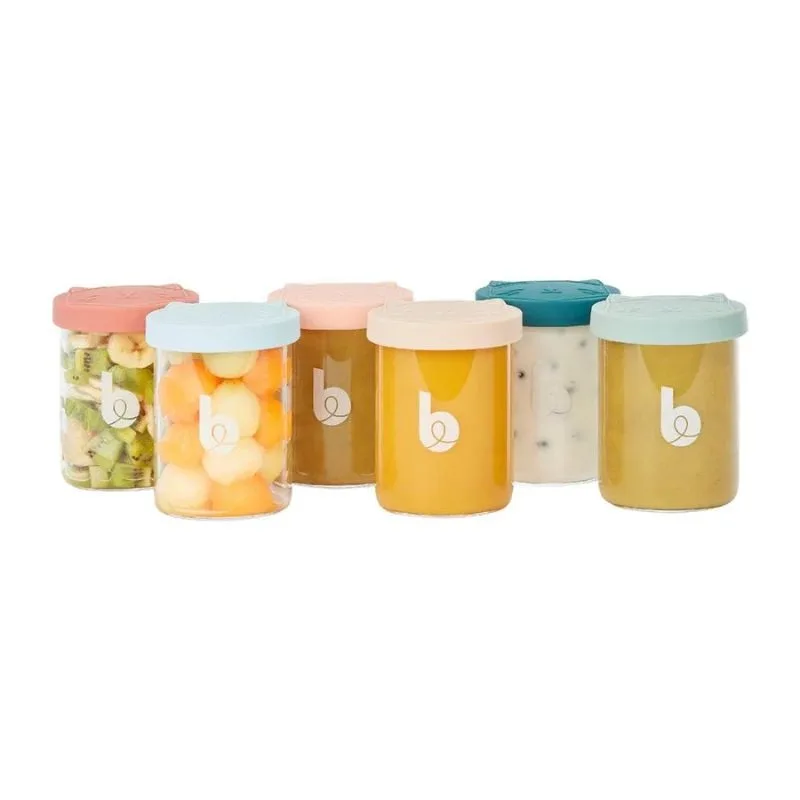 Set 6 boluri din sticla ISY 250 ml, Babymoov — preț și oferte