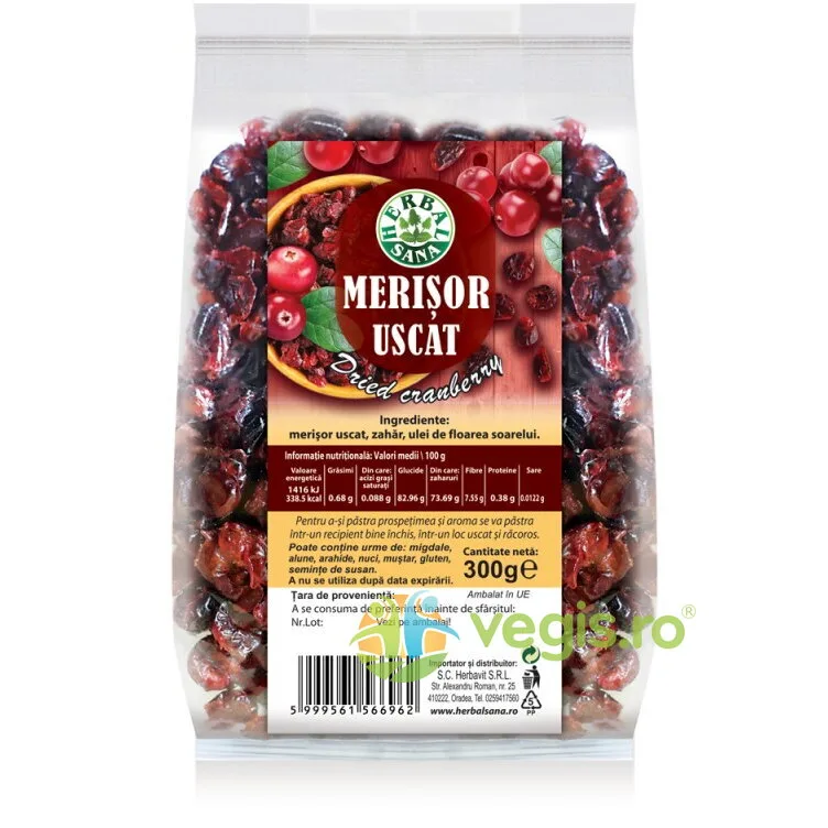 Merisor Uscat 300g Herbavit — preț și oferte