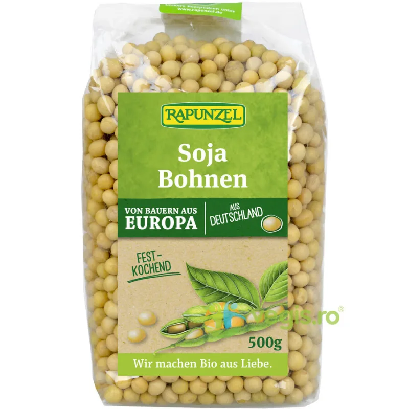 Boabe de Soia Ecologice/Bio 500g Rapunzel — preț și oferte