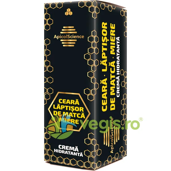 Crema Hidratanta cu Ceara, Laptisor de Matca si Miere 50ml — preț și oferte