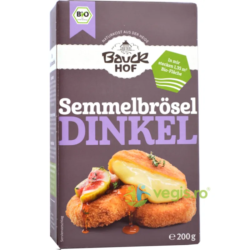 Pesmet din Spelta Vegan Ecologic/Bio 200g BAUCKHOF — preț și oferte