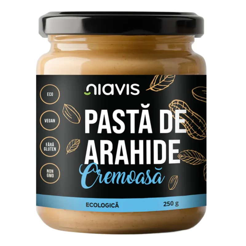 Pasta de Arahide Cremoasa Ecologica/Bio 250g NIAVIS — preț și oferte