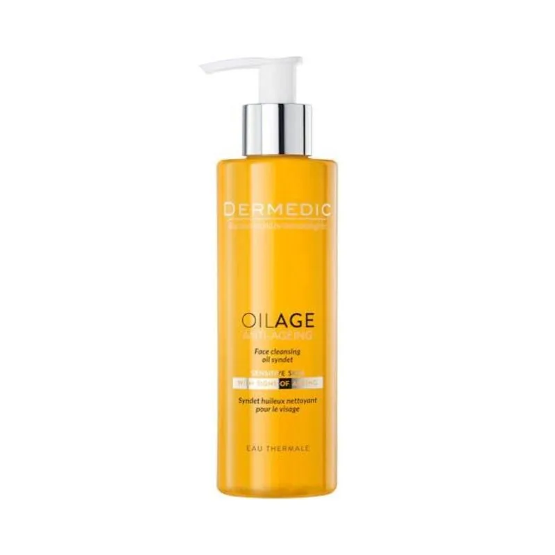 Ulei Syndet de curatare pentru fata OILAGE, 200 ml, Dermedic — preț și oferte