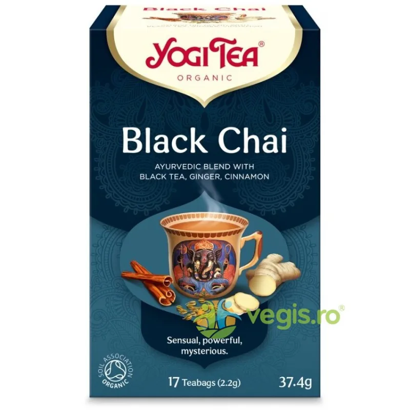 Ceai Black Chai Ecologic/Bio 17dz YOGI TEA — preț și oferte