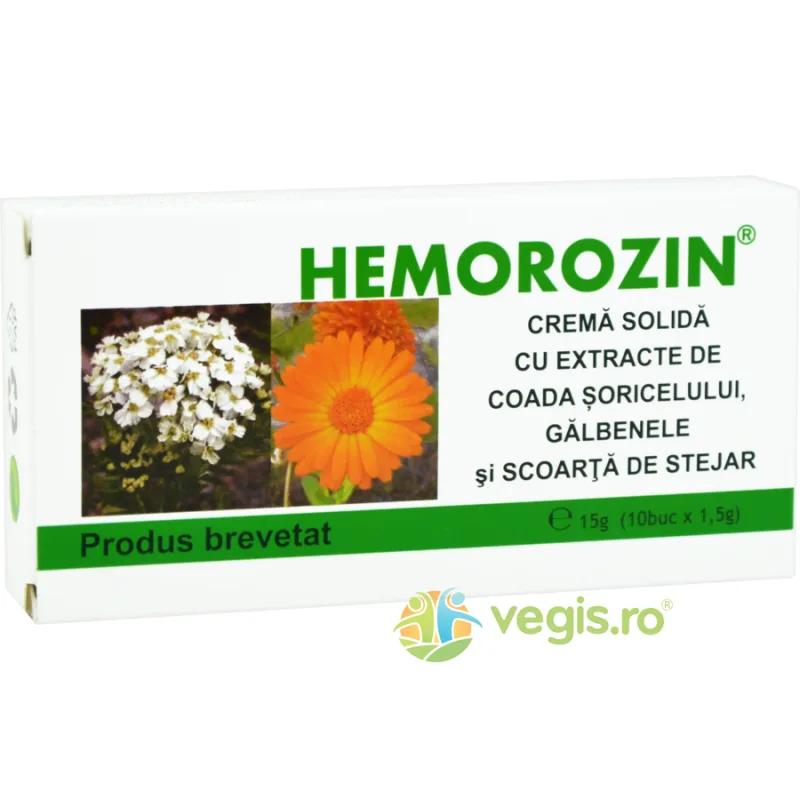 Hemorozin Supozitoare 10buc ELZIN PLANT — preț și oferte