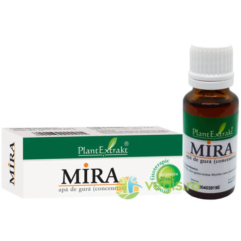 Apa de Gura Mira 20ml PLANTEXTRAKT — preț și oferte