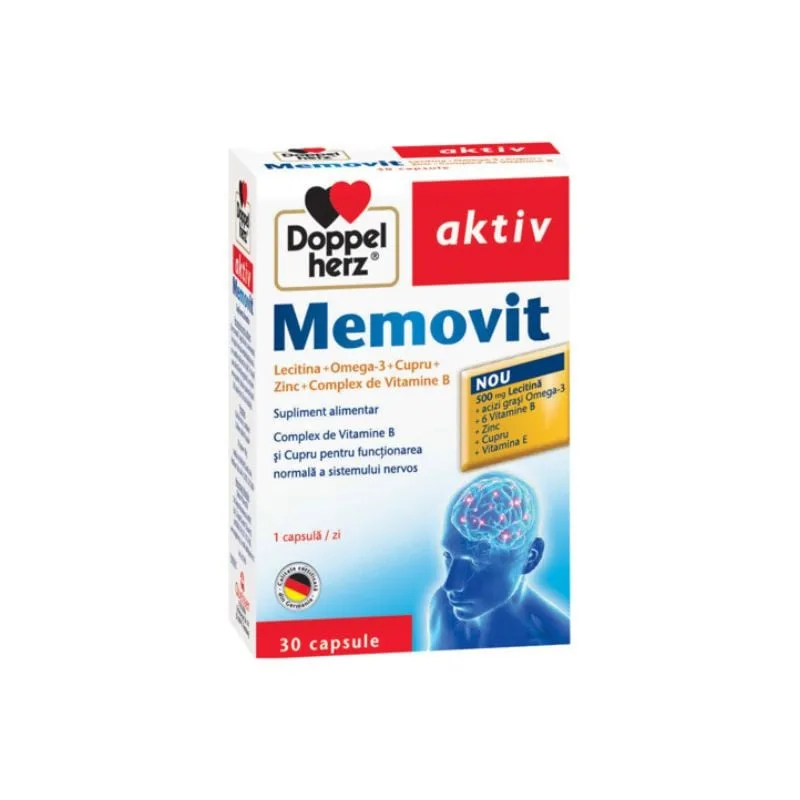 Memovit, 30 capsule, Doppelherz — preț și oferte