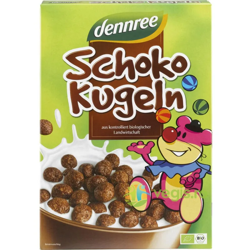 Cereale Bilute cu Ciocolata Ecologice/Bio 250g Dennree — preț și oferte