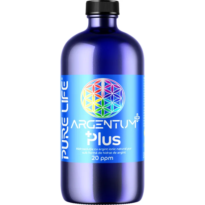 Argentum PLUS 20ppm 480ml PURE LIFE — preț și oferte