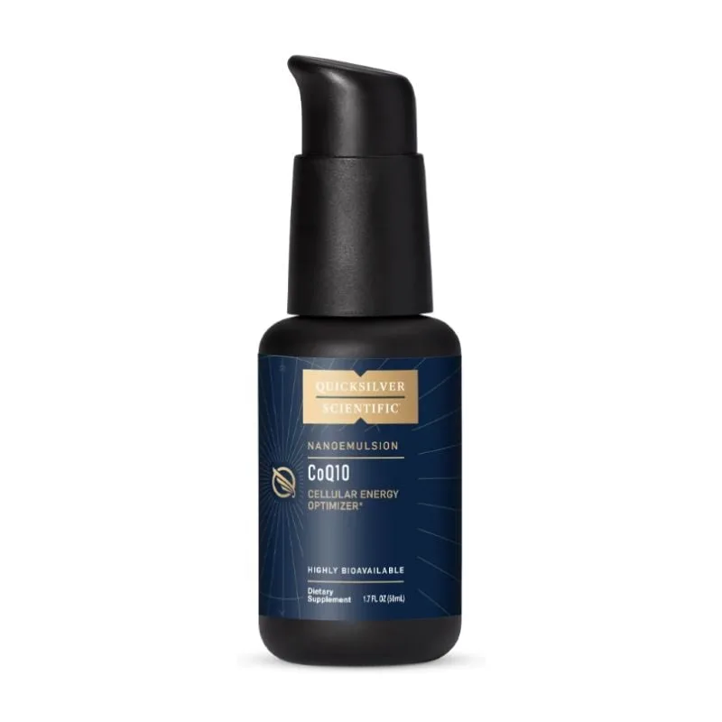 CoQ10 Nano Emulsie Lipozomala, 50 ml, Quicksilver Scientific — preț și oferte