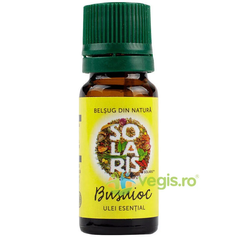 Ulei Esential Busuioc 10ml SOLARIS — preț și oferte