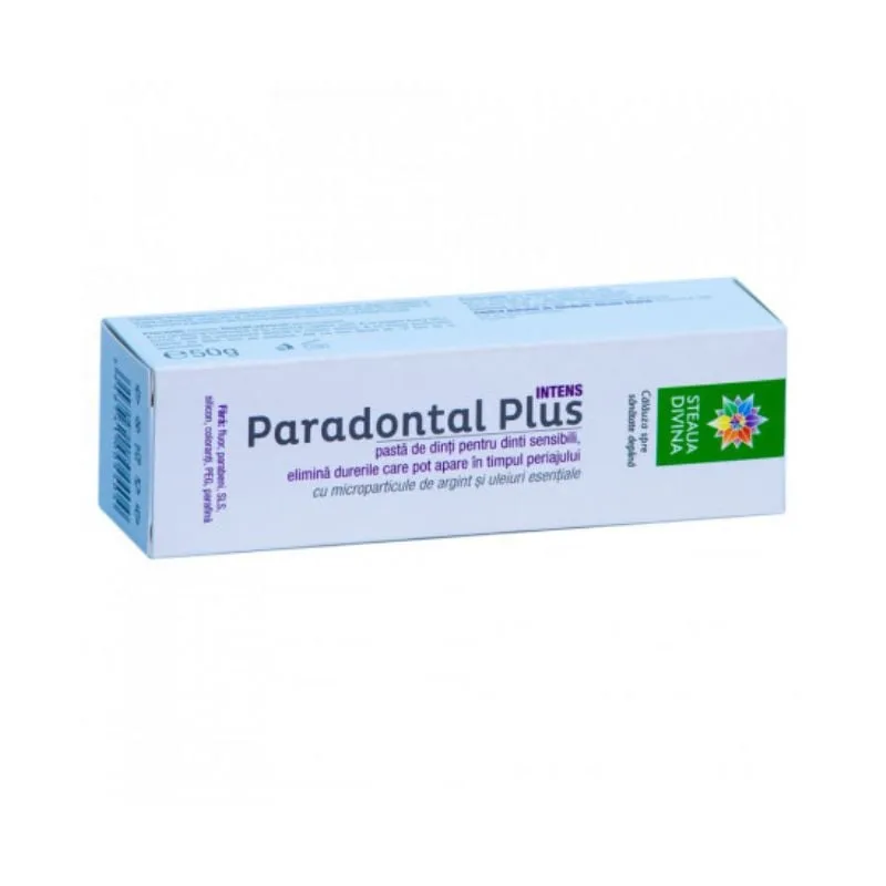 Pasta de dinti Paradontal Plus Santoral, 40 ml, Steaua Divina — preț și oferte