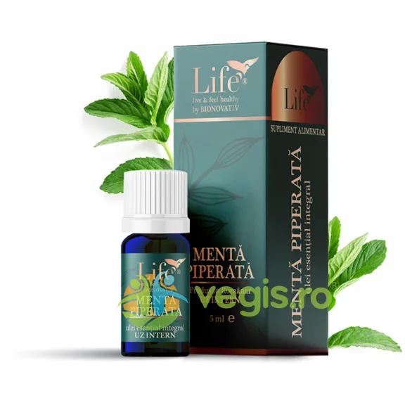 Ulei Esential de Menta Piperata pentru Uz Intern 5ml BIONOVATIV — preț și oferte