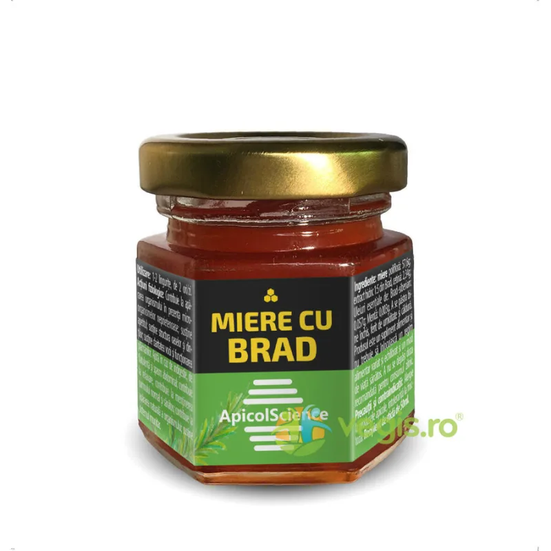 Miere cu Brad 50ml APICOLSCIENCE — preț și oferte