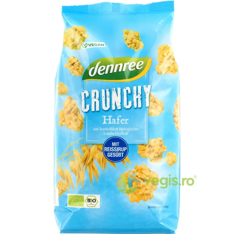 Cereale Crocante din Ovaz Ecologice/Bio 750g Dennree — preț și oferte