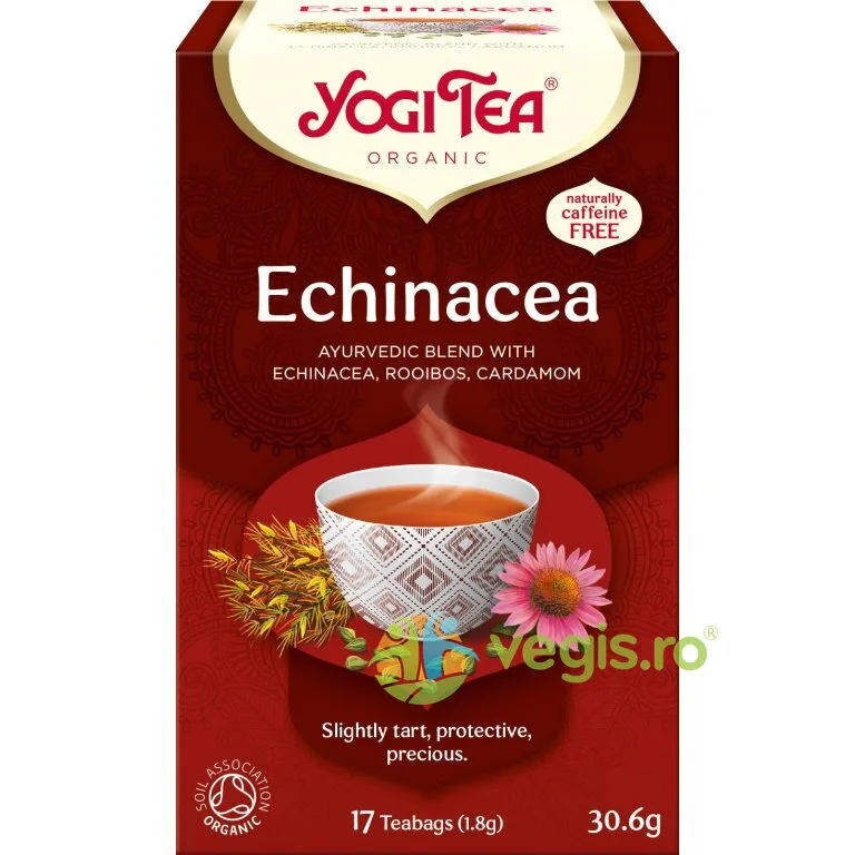 Ceai Echinacea Ecologic/Bio 17dz YOGI TEA — preț și oferte