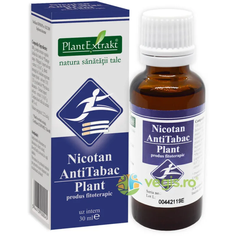 Nicotan Antitabac 30ml PLANTEXTRAKT — preț și oferte