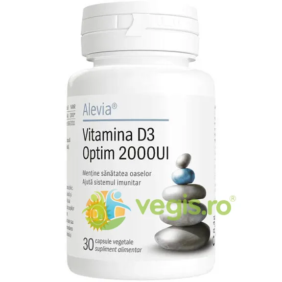Vitamina D3 Optim 2000UI 30cps vegetale ALEVIA — preț și oferte