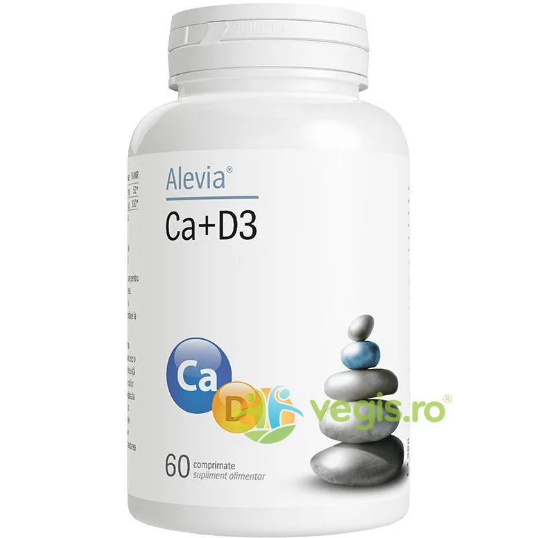 Calciu + D3 60cpr ALEVIA — preț și oferte