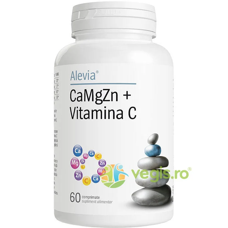 Ca Mg Zn + Vitamina C 60cpr ALEVIA — preț și oferte
