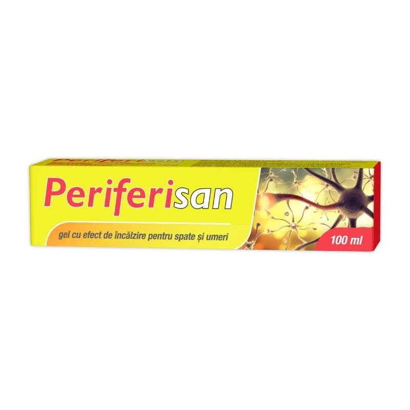 Gel cu efect de încălzire pentru spate și umeri Periferisan, 100 ml, Zdrovit — preț și oferte