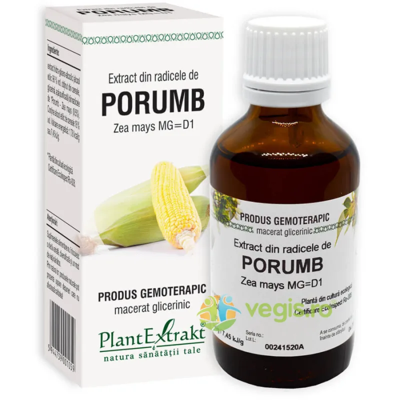 Extract din Radicele de Porumb 50ml PLANTEXTRAKT — preț și oferte