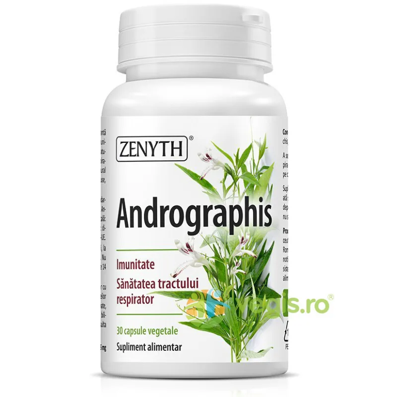 Andrographis 30cps Zenyth — preț și oferte