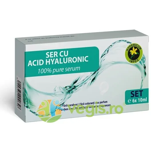 Set Acid Hialuronic 6buc.x10ml Hypericum — preț și oferte