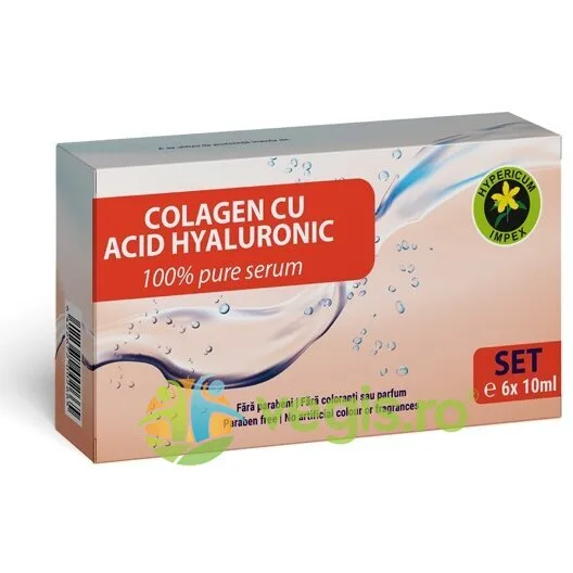 Set Colagen si Acid Hialuronic 6buc.x10ml Hypericum — preț și oferte