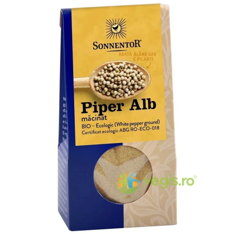 Piper Alb Macinat Bio 35gr SONNENTOR — preț și oferte