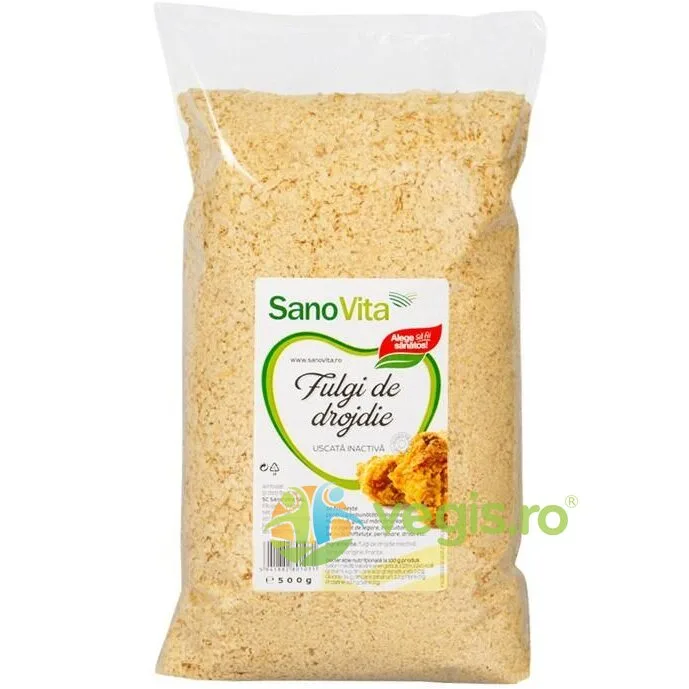 Fulgi de Drojdie Uscata Inactiva 500g SANOVITA — preț și oferte