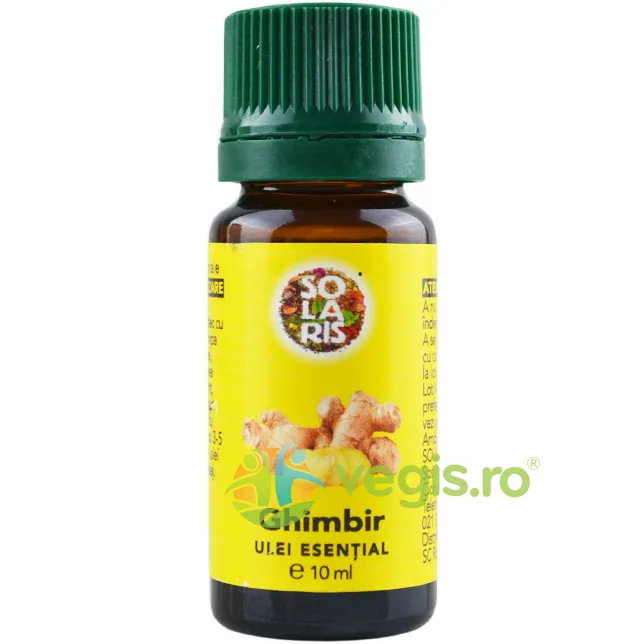 Ulei Esential Ghimbir 10ml SOLARIS — preț și oferte