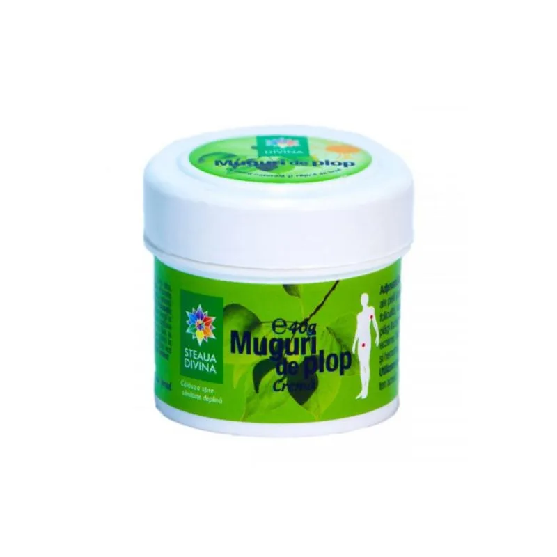 Crema Muguri de Plop, 40 g, Steaua Divina — preț și oferte